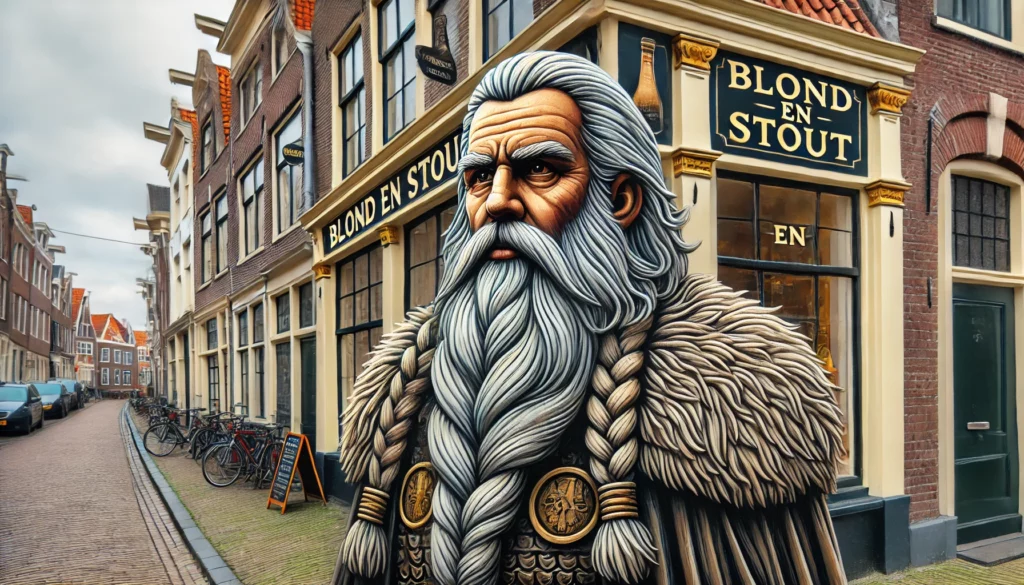 Frode van From The North Brewing bij Blond en stout in Leiden