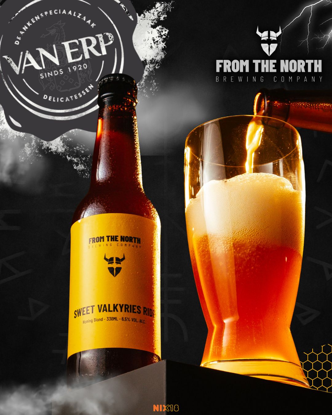 oeroude samenwerking van erp dranken en from the north brewing