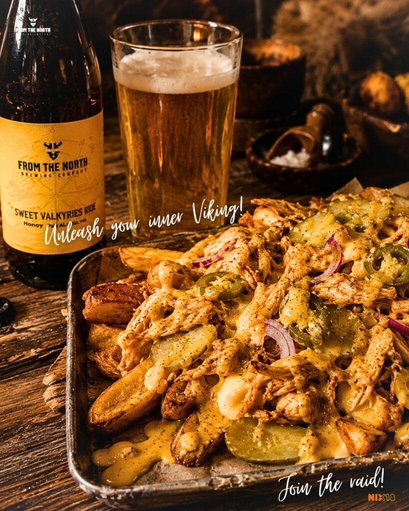 Longhouse Loaded Fries van From The North Brewing