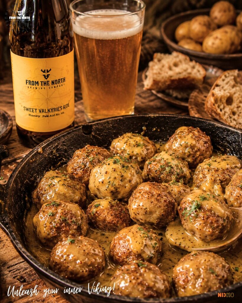 Sweet Valkyries Gehaktballen van From The North Brewing